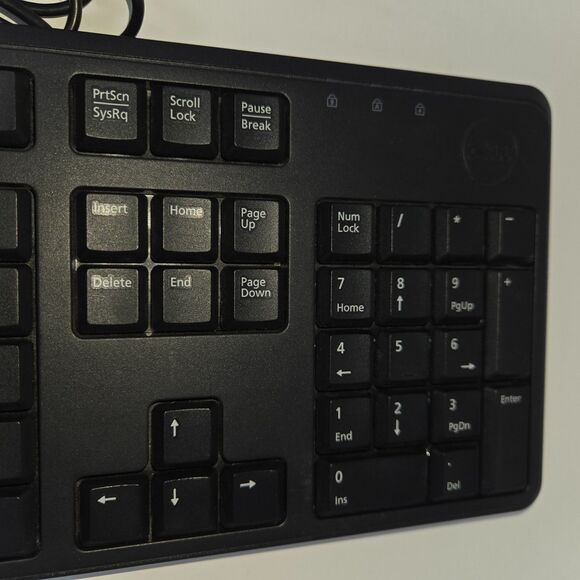 Dell Quiet Key Keyboard KB212-B 104 Key USB Wired Ultra Slim Keyboard Lot of 5 - Picture 16 of 16